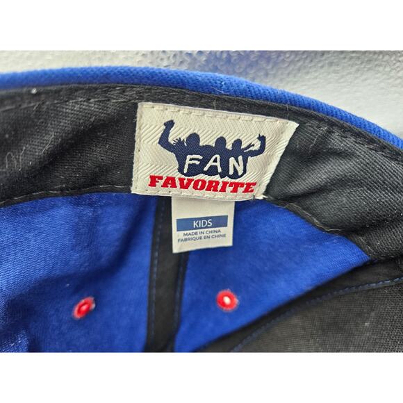 MLB Chicago Cubs Youth Baseball Cap Blue Red Logo Adjustable Fan Favorite - Picture 3 of 8